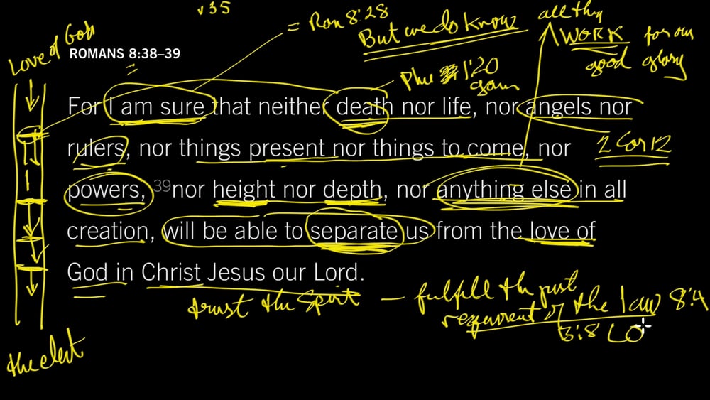 Romans 8 38 39